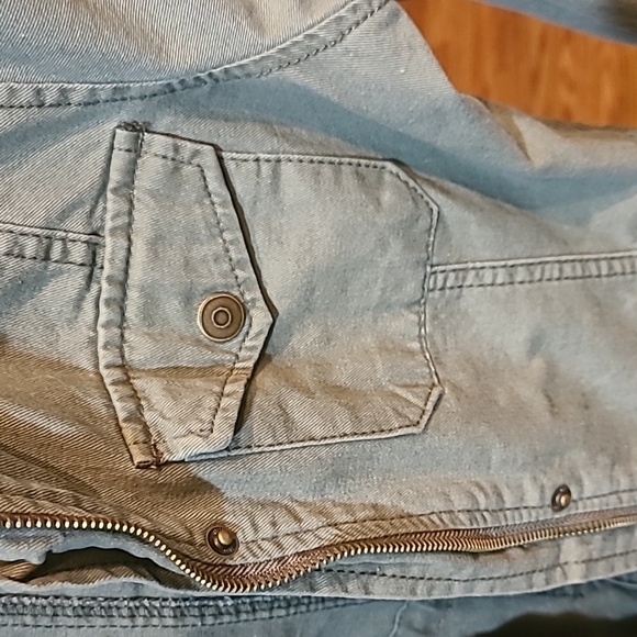 Prince & Fox Full Zip & Snap Enclosure Hooded Utility Jacket Size XS - Picture 7 of 16